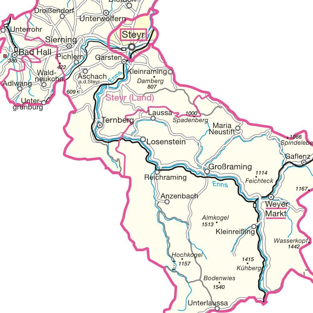 carte de steyr, autriche