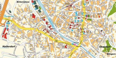 Carte de dornbirn, autriche